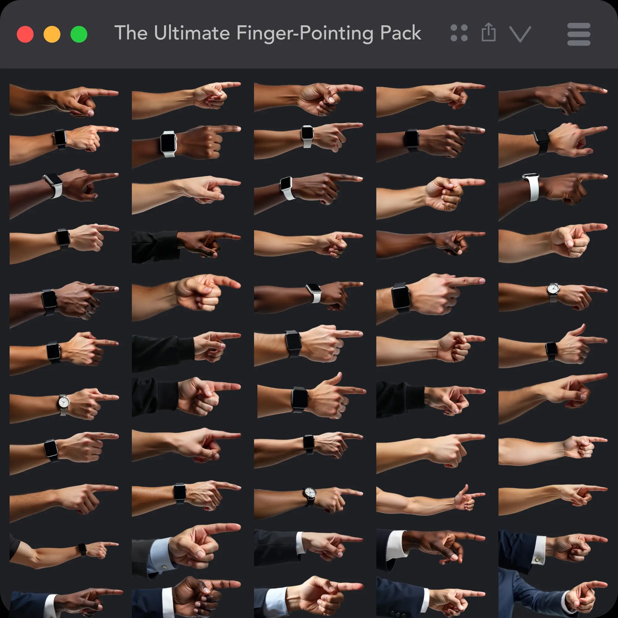 The Ultimate Finger Pointing Pack