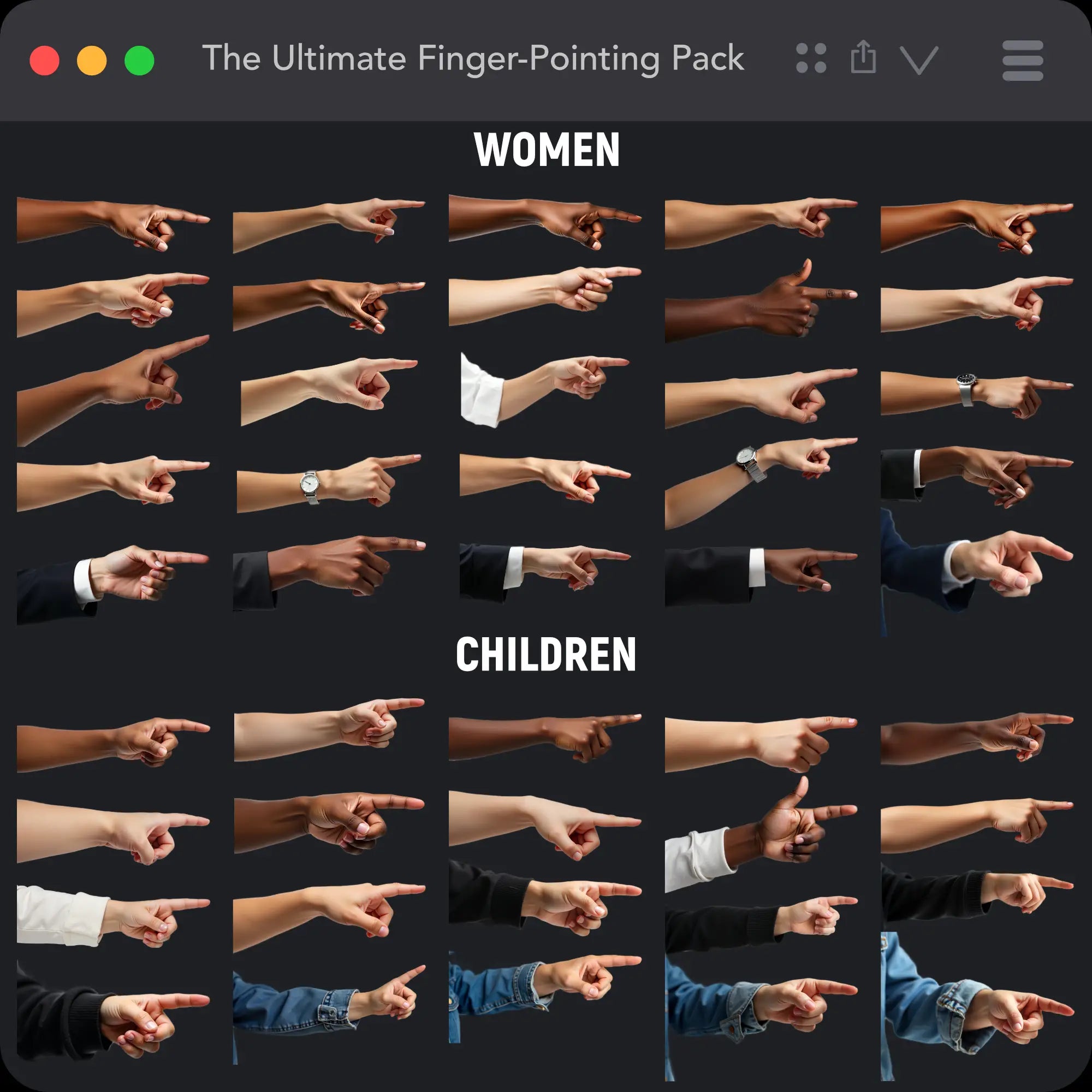 The Ultimate Finger Pointing Pack